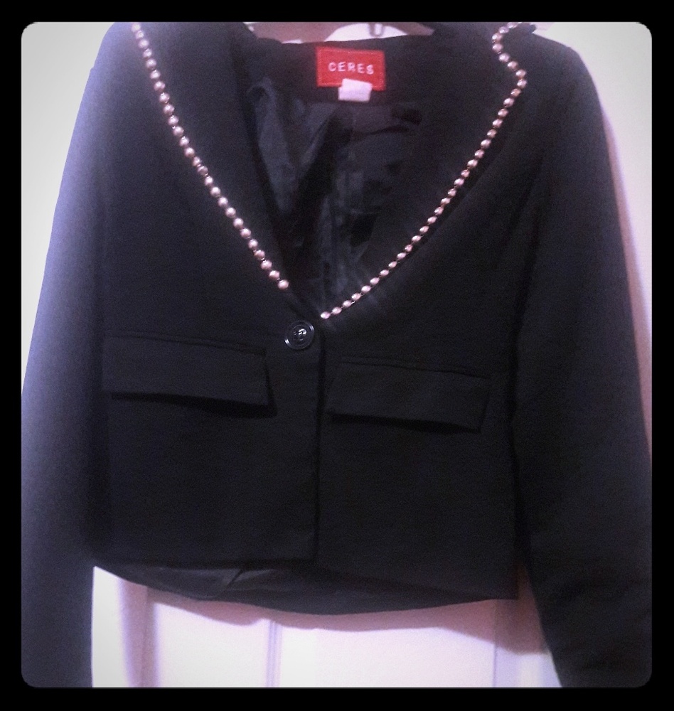 Black elegant blazer